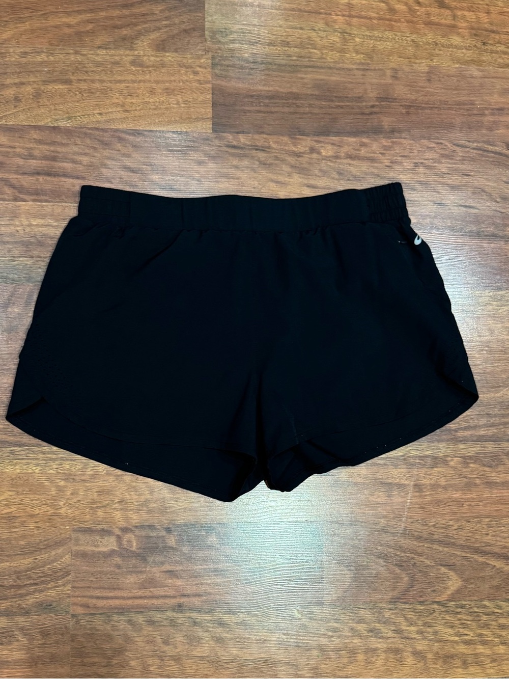 Asics - Black Women's Lined Athletic Running Shorts